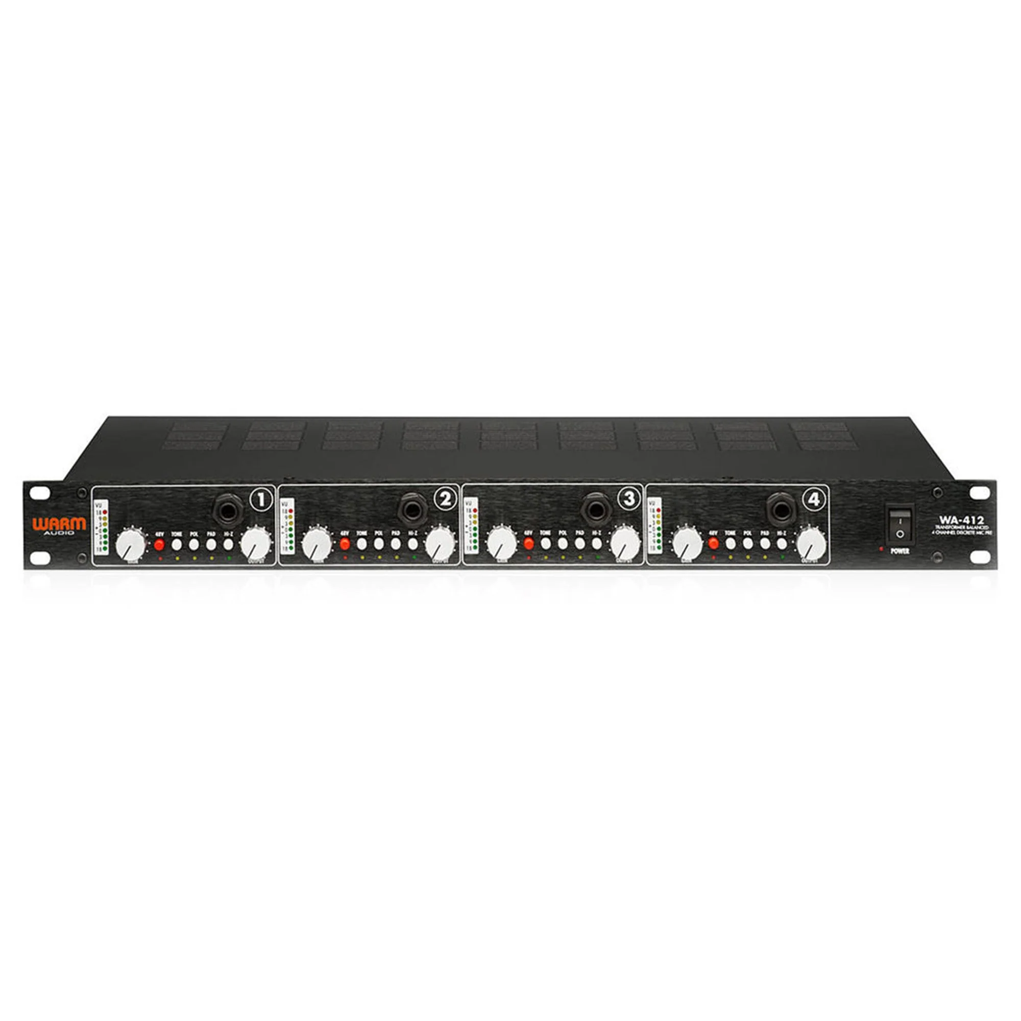 Warm Audio WA-412 4-channel Microphone Preamp