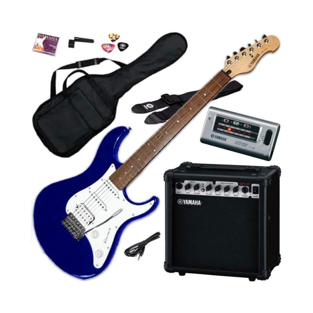 Yamaha EG112GPII Electric Guitar Pack - Metallic Blue - Image 4