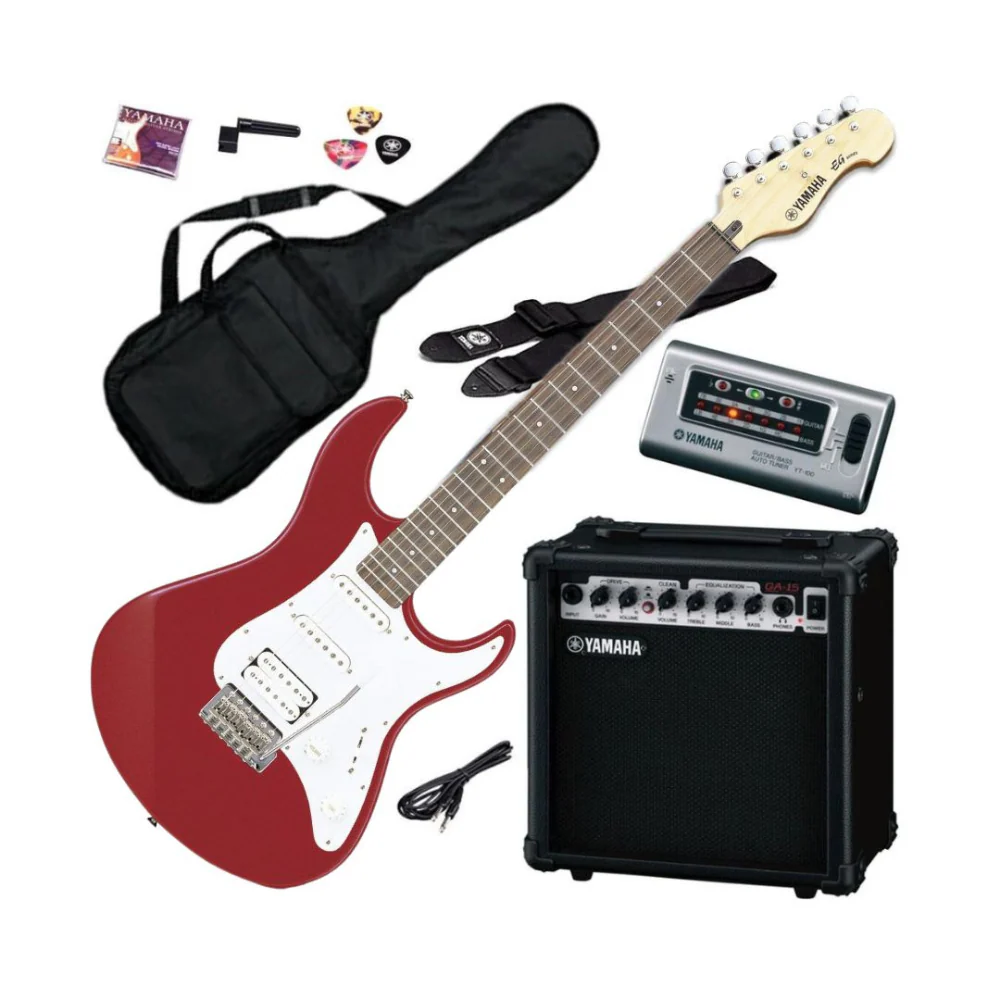 Yamaha EG112GPII Electric Guitar Pack - Metallic Red - Image 2