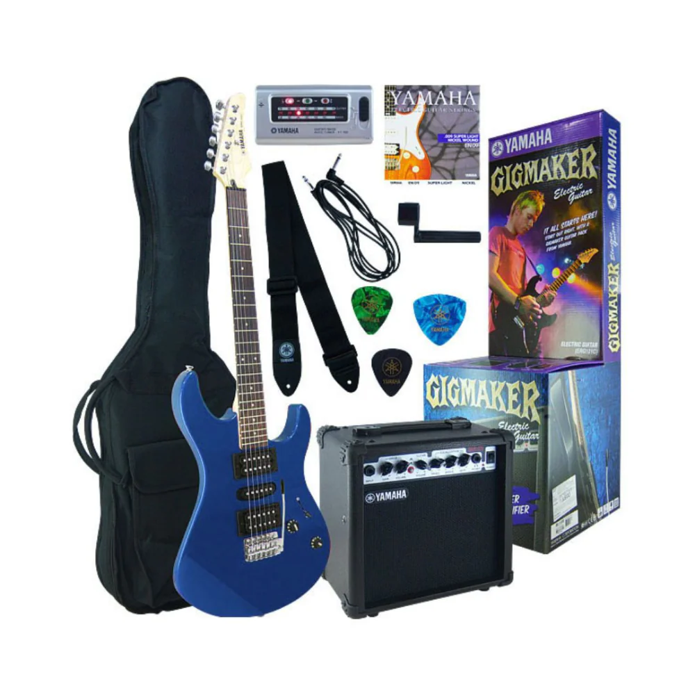 Yamaha ERG121GPII Electric Guitar Pack - Metallic Blue - Image 4