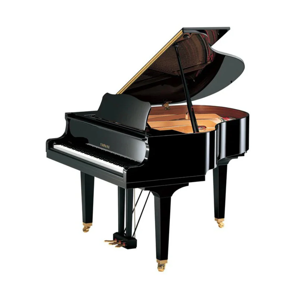 Yamaha G1E Grand Piano - Black (Reconditioned) - Image 5