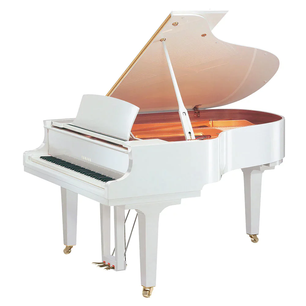 Yamaha C7 Grand Piano - White (Renewed)