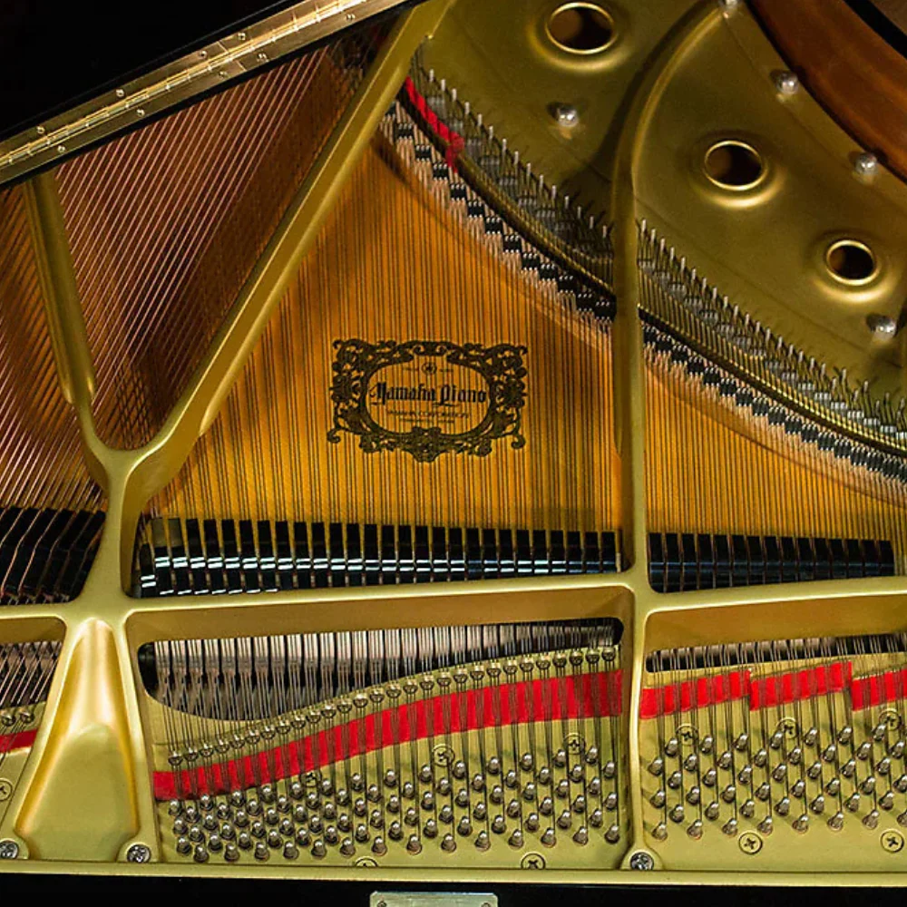 Yamaha G3B Grand Piano - Polished Ebony (Reconditioned) - Image 4