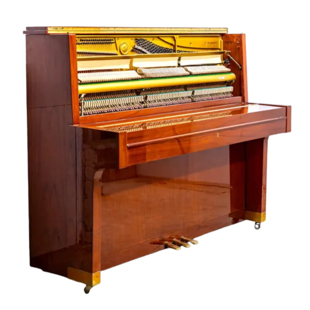 Yamaha W104 Upright Piano - Brown - Image 5