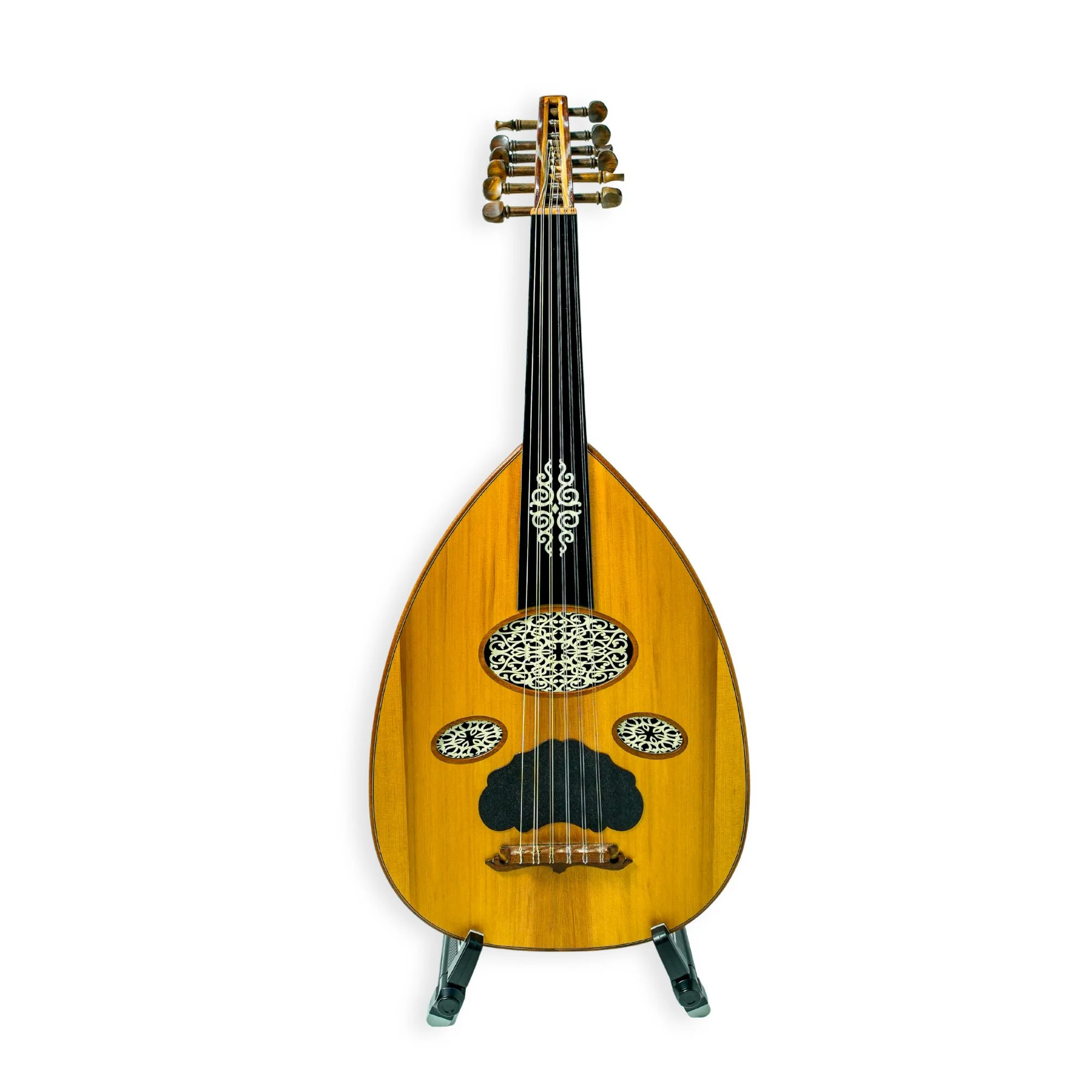 Zeryab Iraqi 1 Handcrafted Traditional Oud - Assorted Color - Image 9