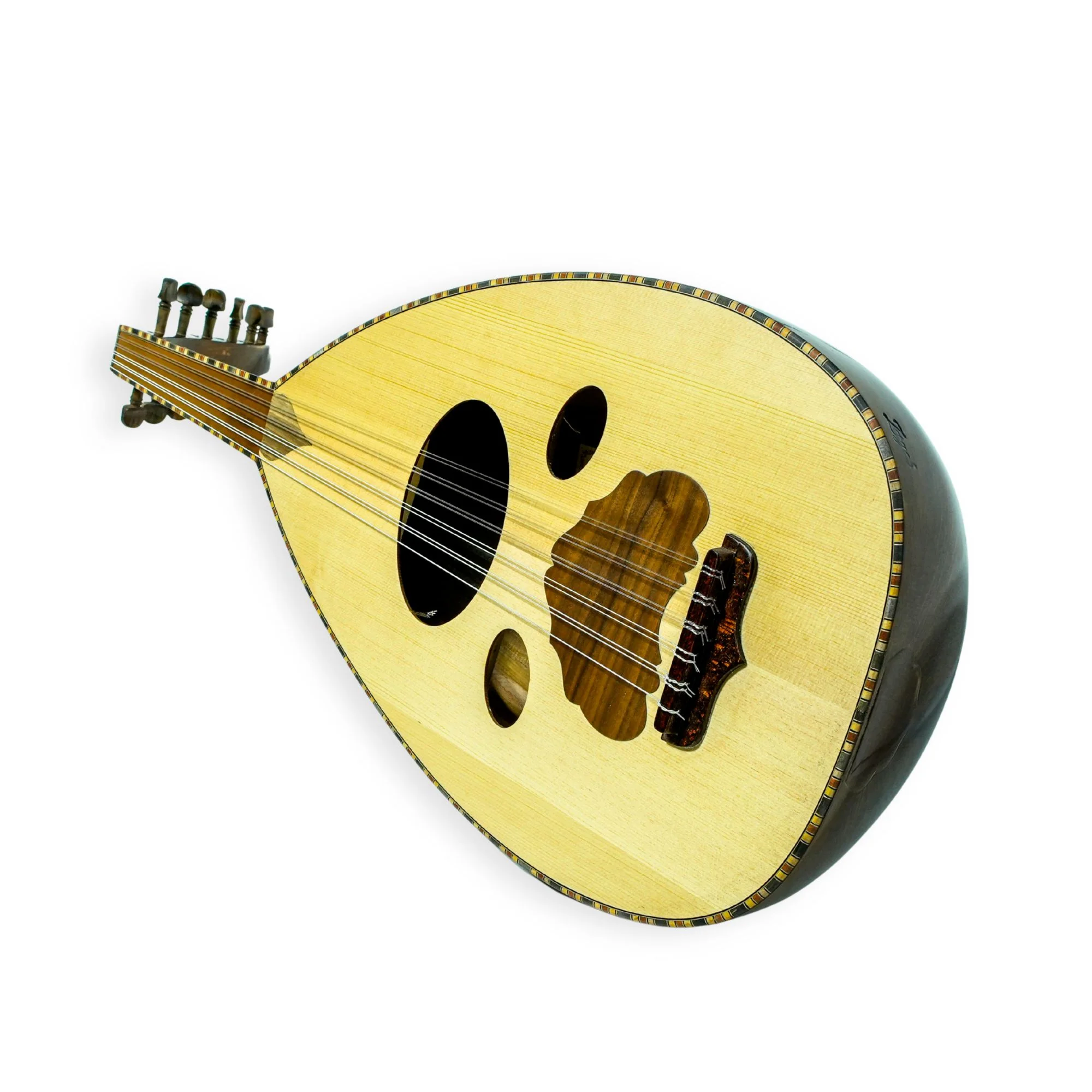 Zeryab Iraqi Student Level Traditional Arabic Oud - Assorted Colors - Image 11
