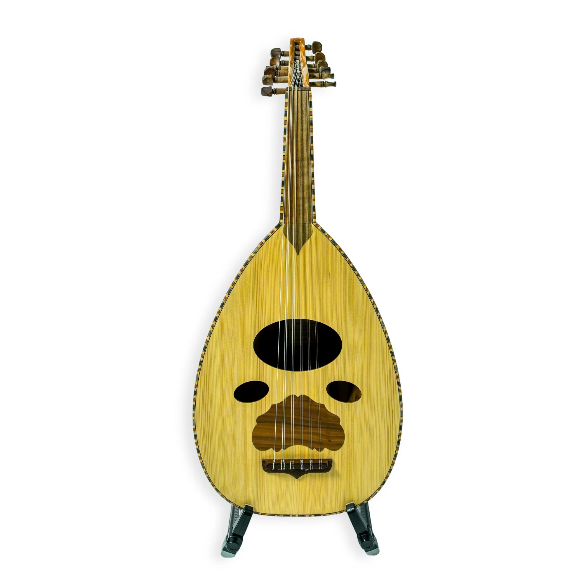 Zeryab Iraqi Student Level Traditional Arabic Oud - Assorted Colors - Image 14
