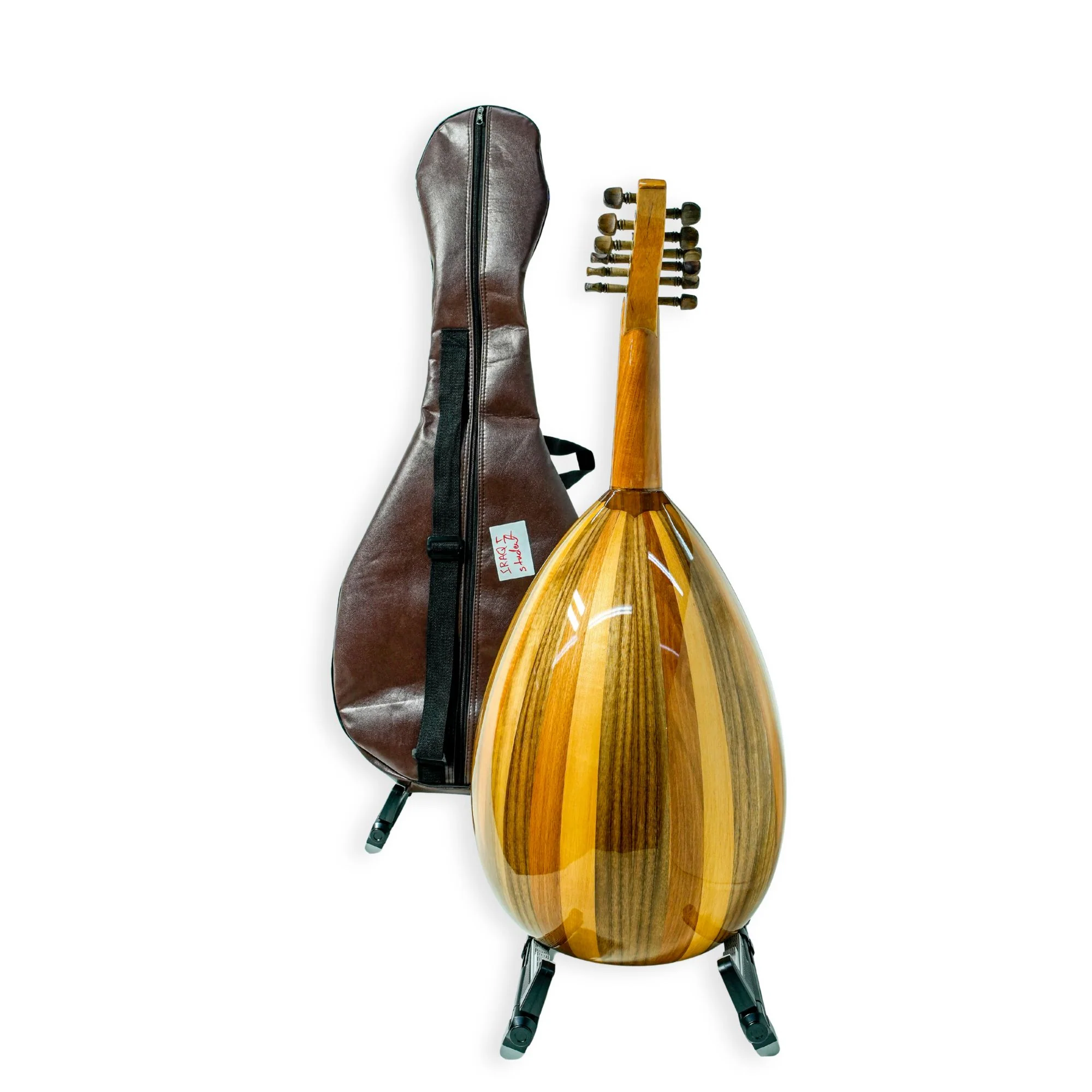 Zeryab Iraqi Student Level Traditional Arabic Oud - Assorted Colors - Image 18